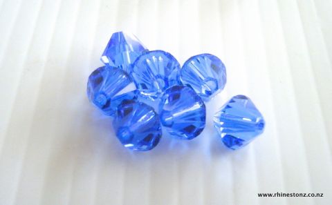 Swarovski Bicone Art 5328 Sapphire 6mm